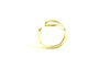 Gold Loop Ring