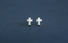 Mini Cross Stud Earrings